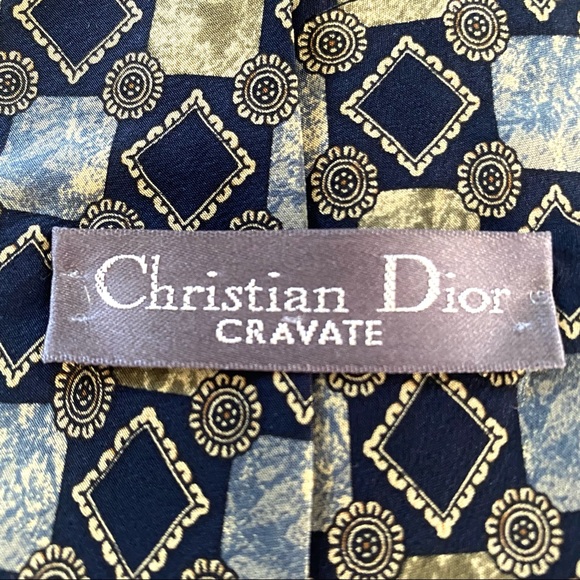 Christian Dior Vintage Silk Tie - Picture 4 of 7